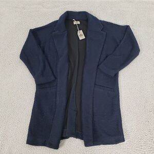 Marine Layer Navy Women's Open Jacket